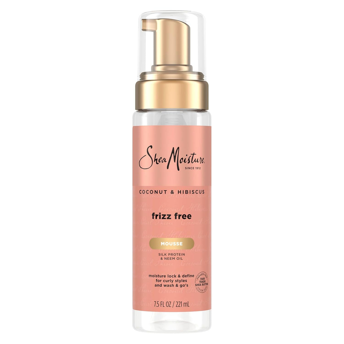 Shea Moisture Coconut & Hibiscus Frizz Free Curl Mousse