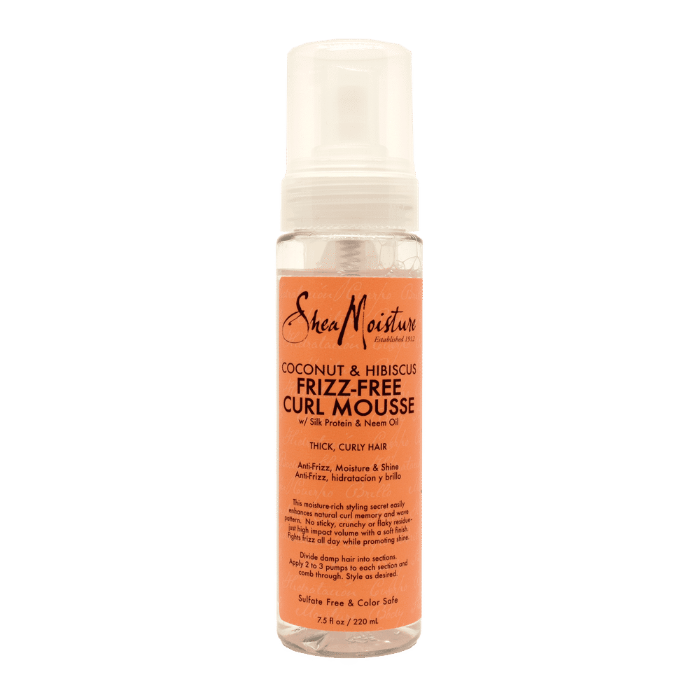 Shea Moisture Coconut & Hibiscus Frizz Free Curl Mousse