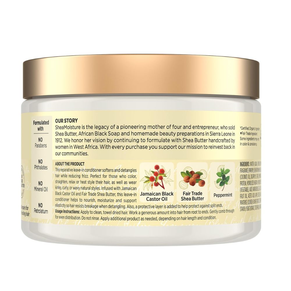 Shea Moisture Jamaican Black Castor Oil Strengthen & Restore Leave-in Conditioner