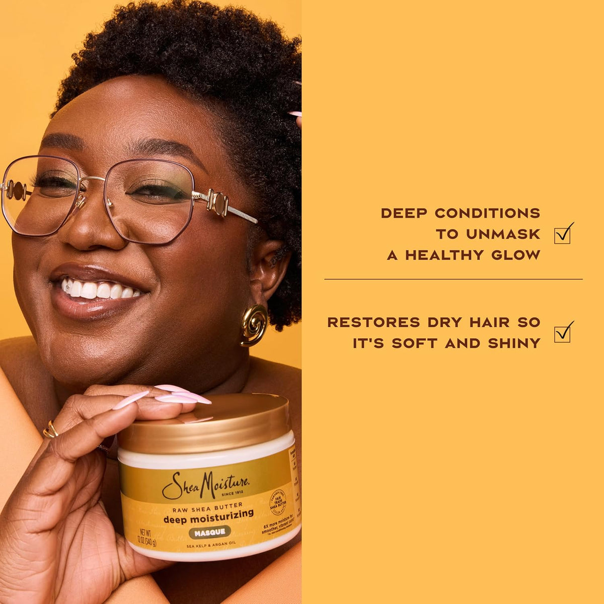 Shea Moisture Raw Shea Butter Deep Treatment Masque
