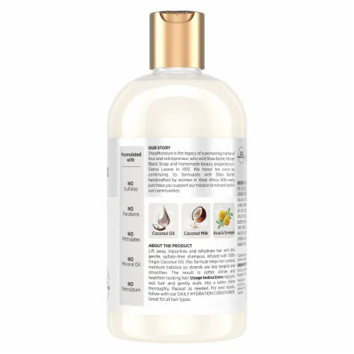 Shea Moisture Virgin Coconut Oil Daily Hydration Shampoo
