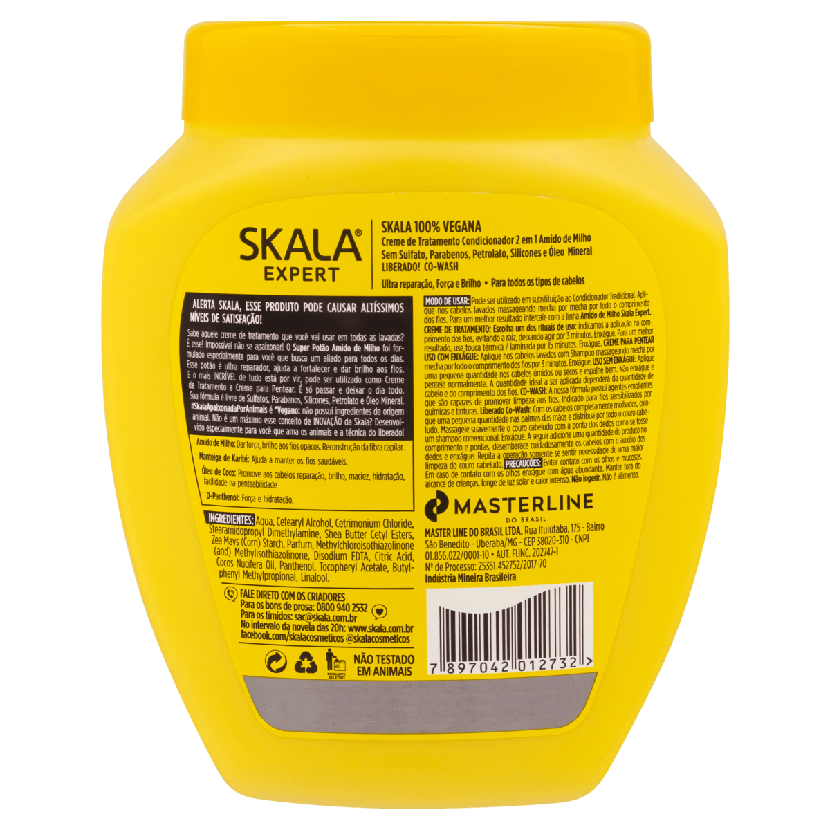 Skala Amido De Milho Conditioning Cream