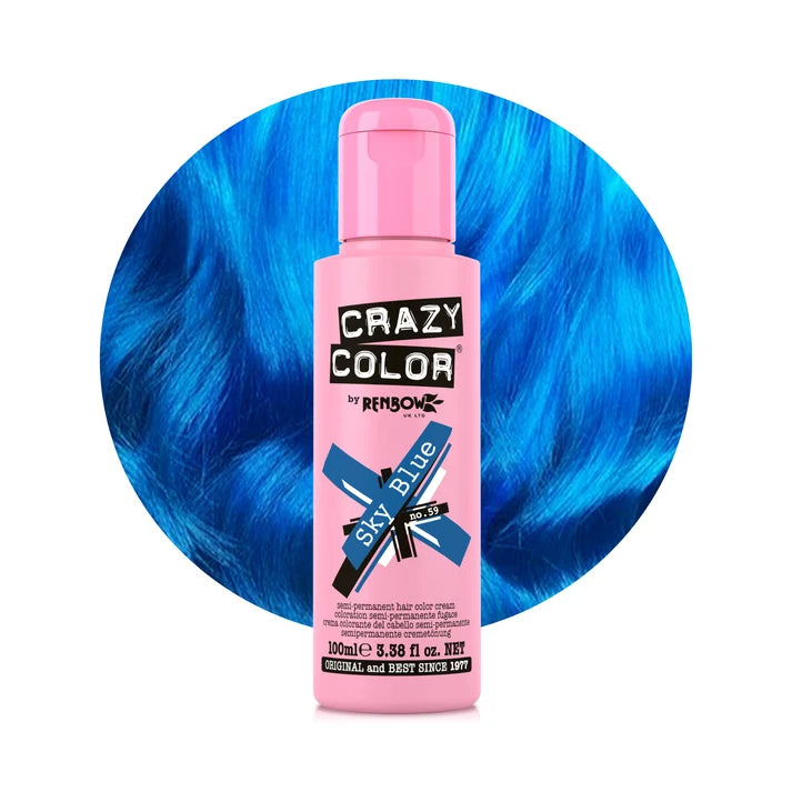 Crazy Color Semi Permanent Hair Color Cream