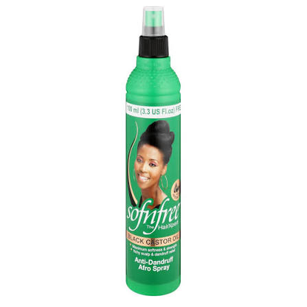 Sofn'Free Black Castor Oil Anti-Dandruff Afro Spray