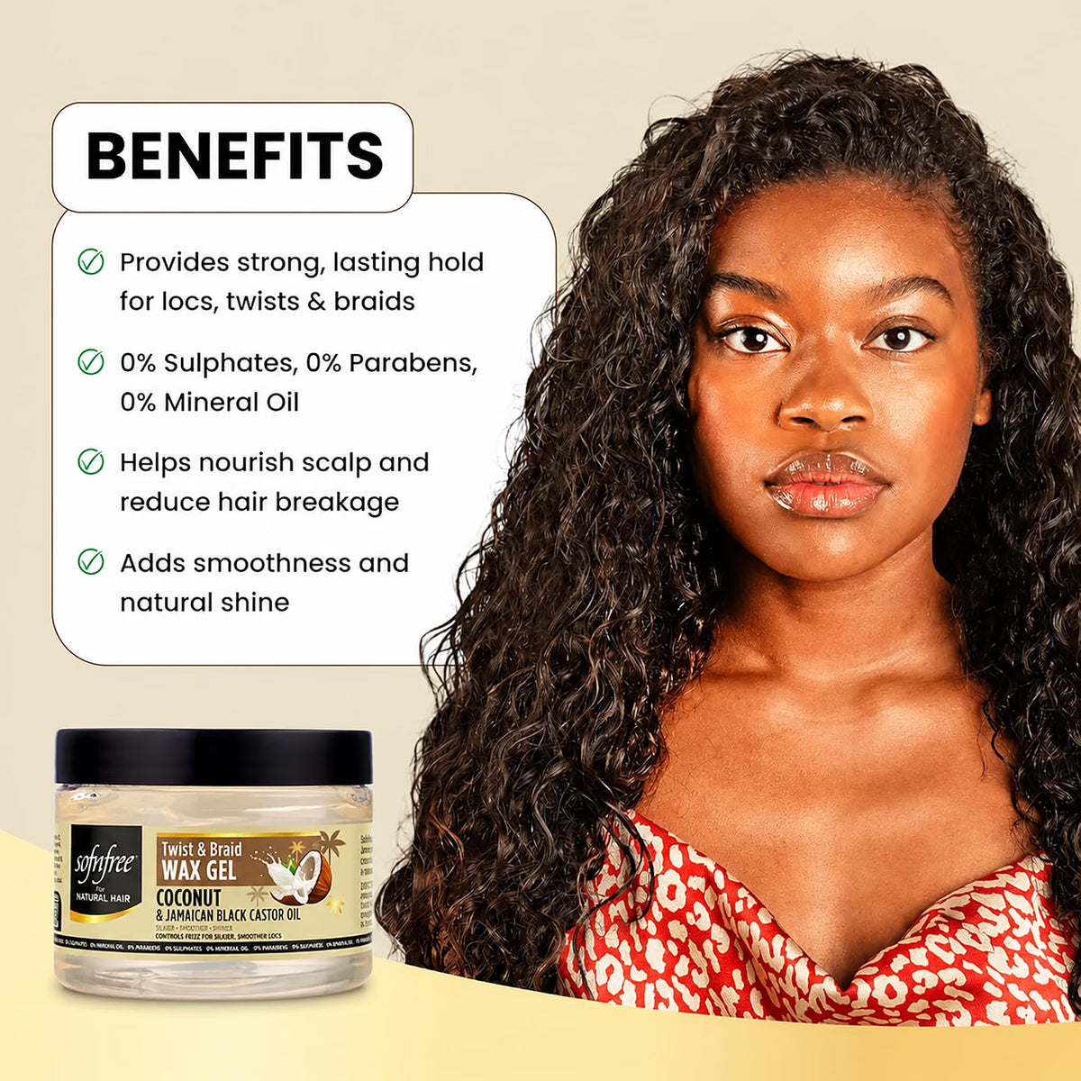Sofn'Free Twist & Braid Wax Gel
