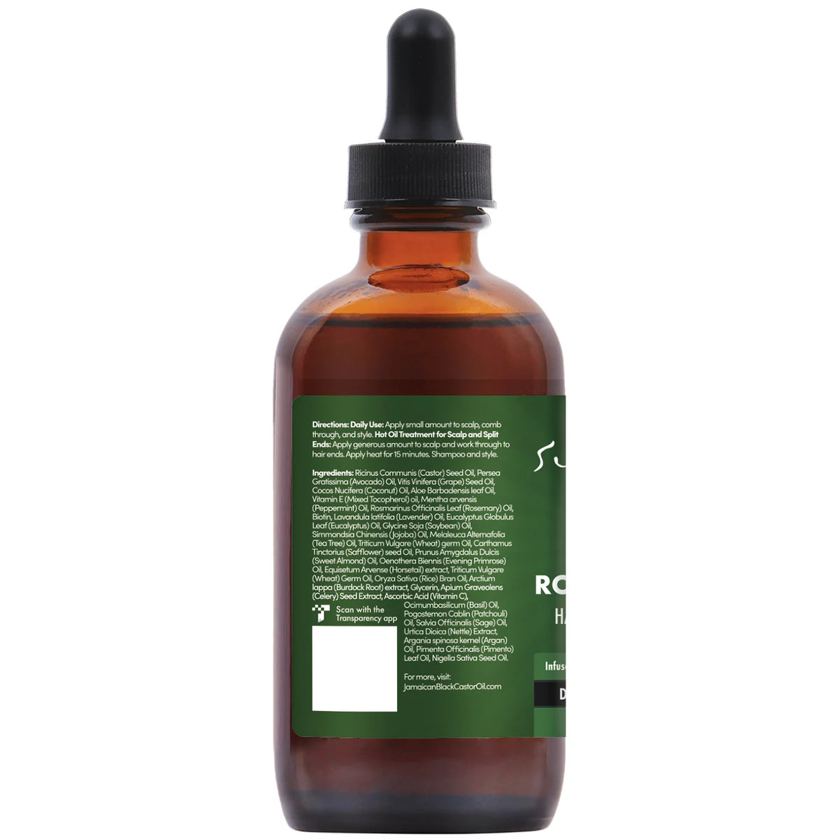 Sunny Isle Rosemary Mint Hair And Strong Roots Oil