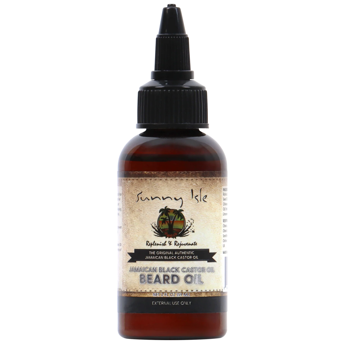 Sunny Isle Jamaican Black Castor Oil Beard Oil