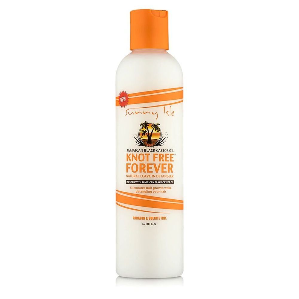 Sunny Isle Jamaican Black Castor Oil Knot Free Forever Natural Leave-In Detangler
