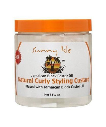 Sunny Isle Jamaican Black Castor Oil Natural Curly Styling Custard
