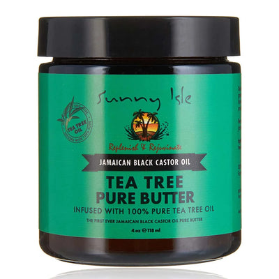 Sunny Isle Jamaican Black Castor Oil Pure Butter With Tea Tree Oil