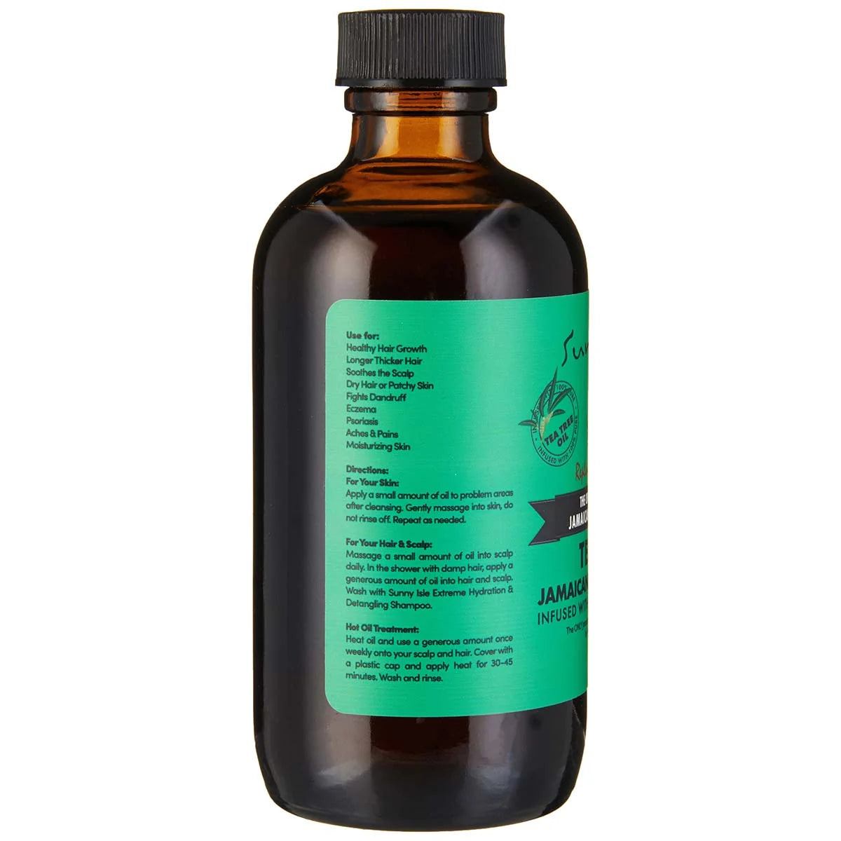 Sunny Isle Jamaican Black Castor Oil With Tea Tree Oil
