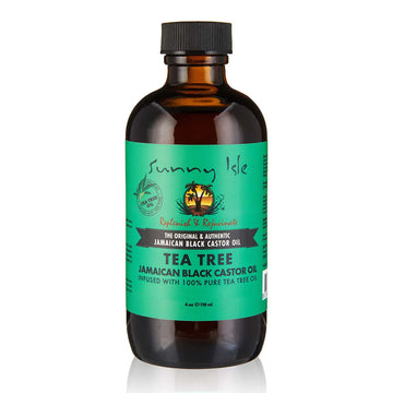 Sunny Isle Jamaican Black Castor Oil With Tea Tree Oil