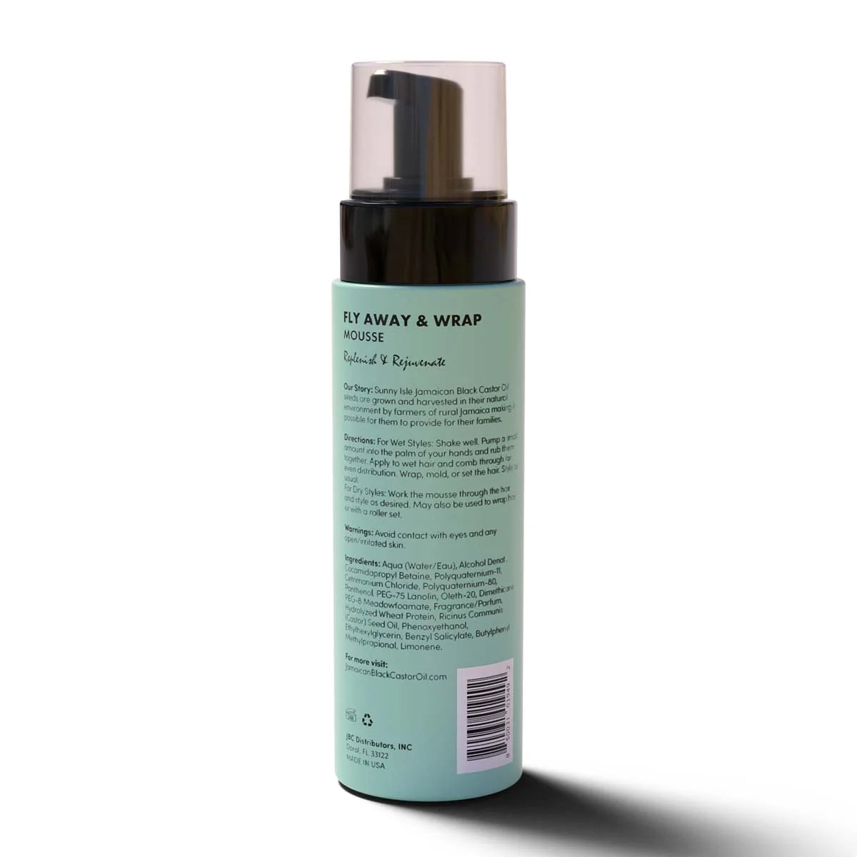 Sunny Isle Just For Wig & Weave Fly Away & Wrap Mousse