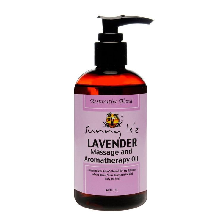 Sunny Isle Lavender Massage & Aromatherapy Oil