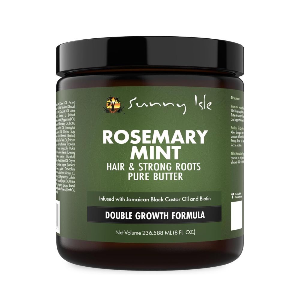 Sunny Isle Rosemary Mint Hair And Strong Roots Pure Butter