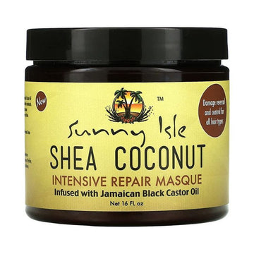 Sunny Isle Shea Coconut Intensive Repair Masque Infused With JBCO