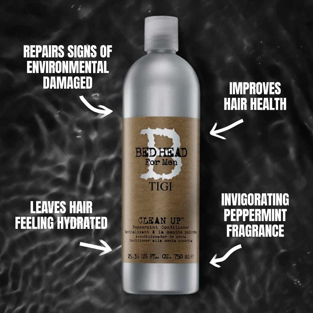 TIGI Bed Head For Men Clean Up Daily Shampoo