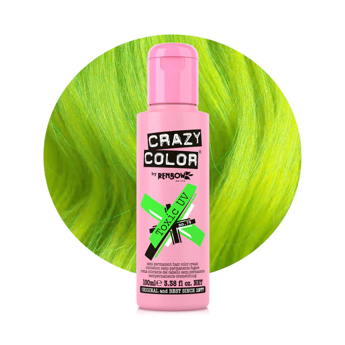 Crazy Color Semi Permanent Hair Color Cream