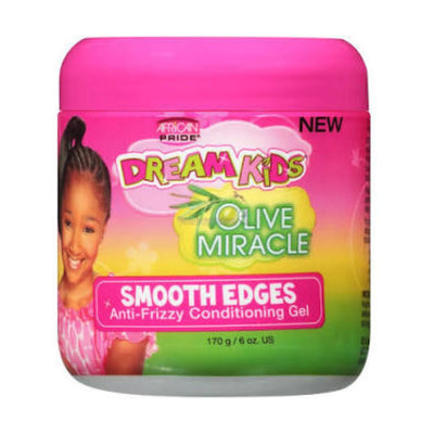 African Pride Dream Kids Olive Miracle Smooth Edges Anti-frizzy Conditioning Gel