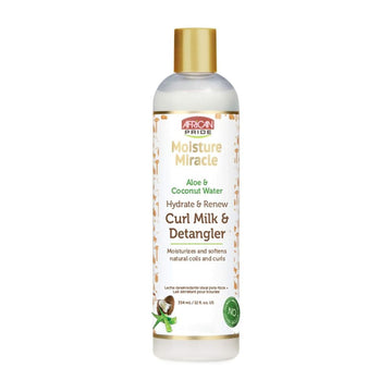 African Pride Moisture Miracle Aloe & Coconut Water Curl Milk & Detangler