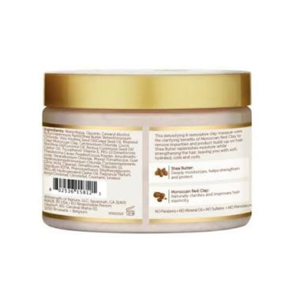 African Pride Moisture Miracle Moroccan Clay & Shea Butter Heat Activated Masque
