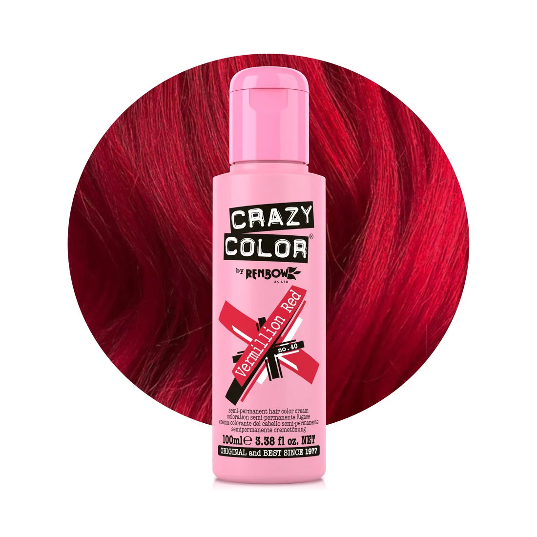 Crazy Color Semi Permanent Hair Color Cream
