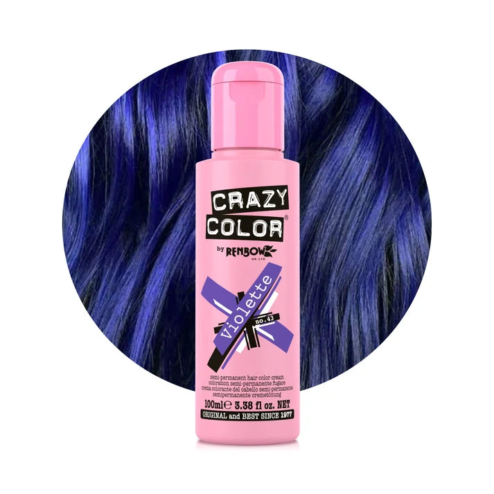 Crazy Color Semi Permanent Hair Color Cream