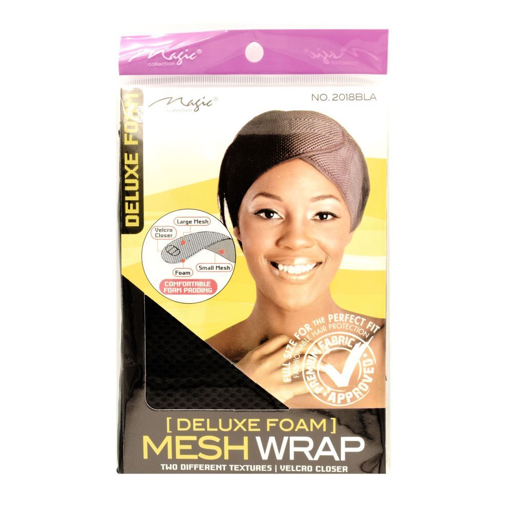 Magic Collection Women's Delux Foam Mesh Wrap 2018Bla