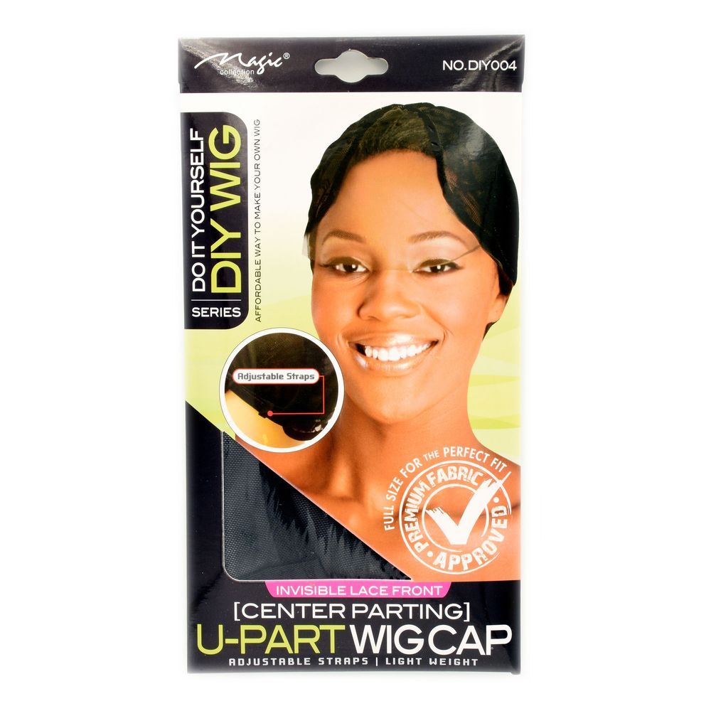Magic Collection Women's U Part Wig Cap Center Parting Diy004