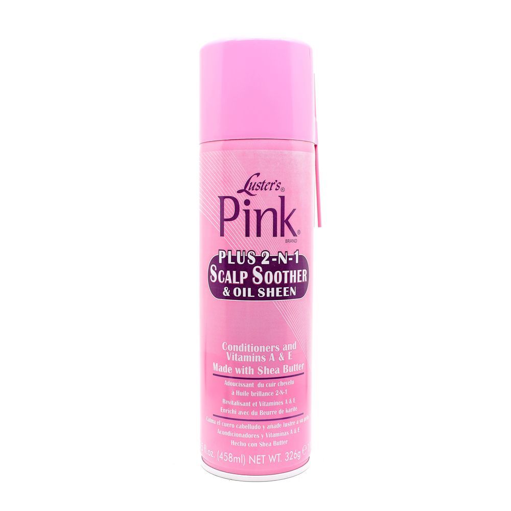 Luster's Pink Plus 2 in 1 Scalp Soother & Sheen Spray