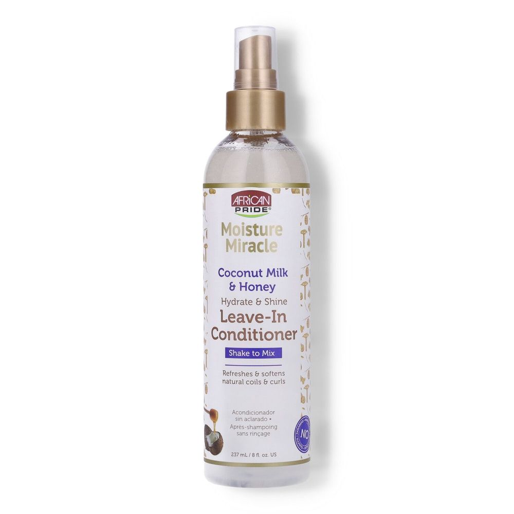 African Pride Moisture Miracle Coconut Milk & Honey Leave-in Conditioner