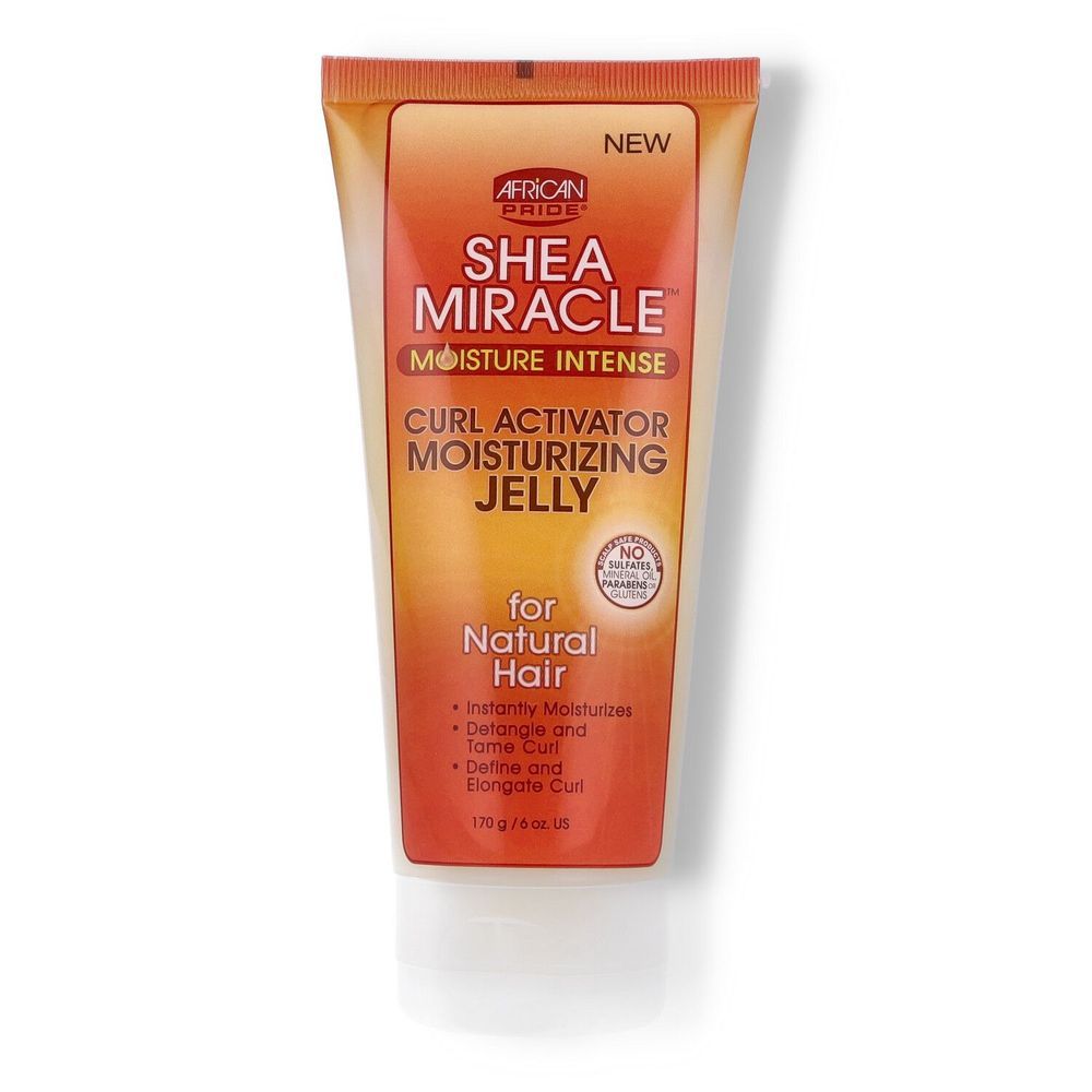 African Pride Shea Miracle Moisture Intense Curl Activator Moisturizing Jelly