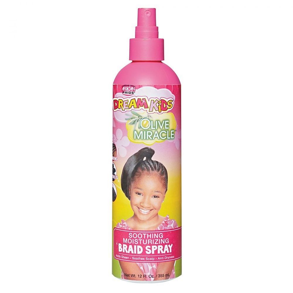 African Pride Dream Kids Soothing Moisturizing Braid Spray