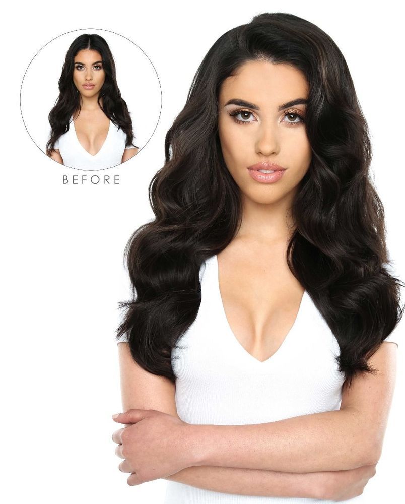 Beauty Works Double Hair Set Clip-In Extensions