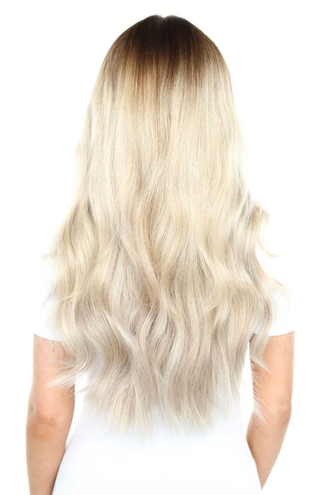 Beauty Works Gold Double Weft Hair Extensions