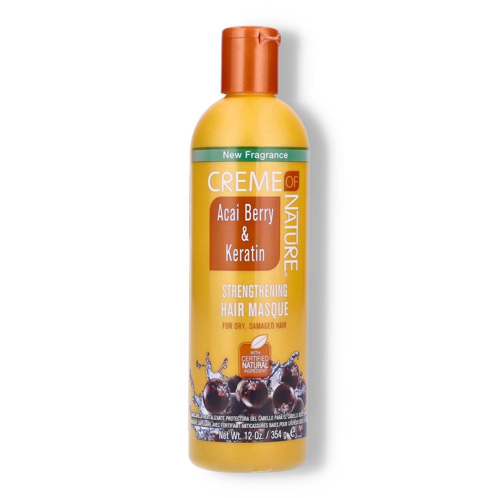 Creme Of Nature Acai Berry & Keratin Strengthening Hair Masque