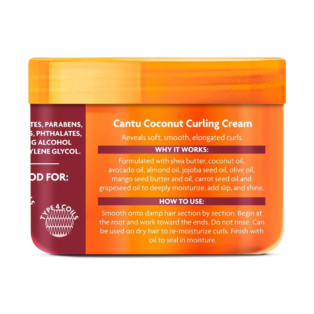 Cantu Shea Butter for Natural Hair Coconut Curling Cream
