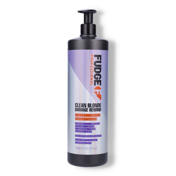 Fudge Clean Blonde Damage Rewind Violet Toning Conditioner