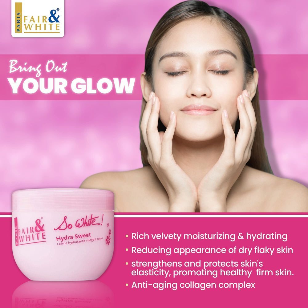 Fair & White So White Hydra Sweet Moisturizing Body & Face Cream