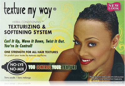 Texture My Way No-lye No-mix Organic Conditioning Texturizing System