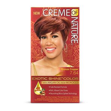 Creme Of Nature Exotic Shine Permanent Hair Colour With Argan Oil
