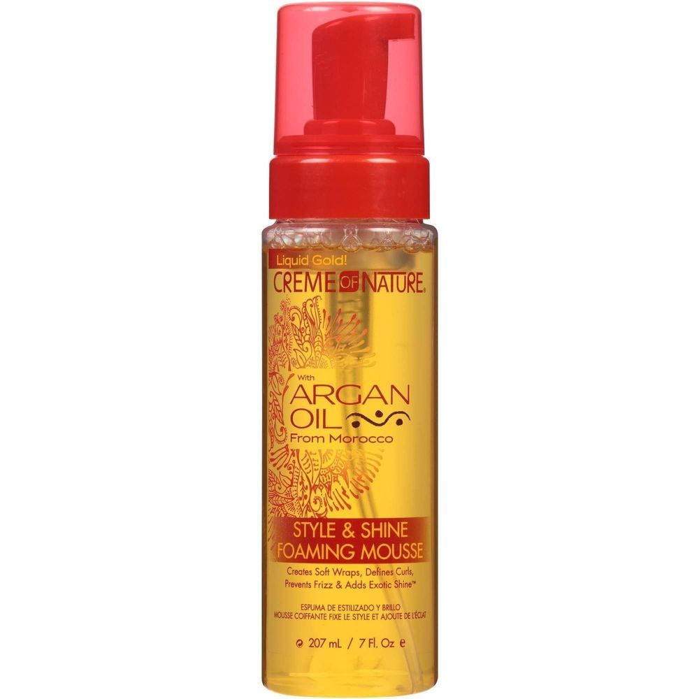 Creme Of Nature Argan Style & Shine Foaming Mousse