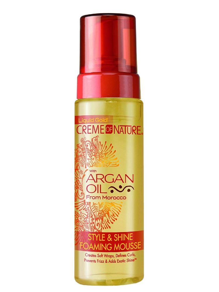 Creme Of Nature Argan Style & Shine Foaming Mousse