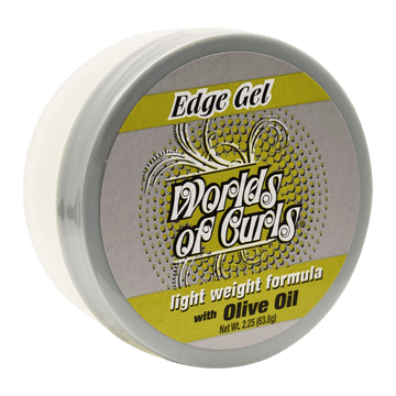 World Of Curls Edge Gel With Olive Oil