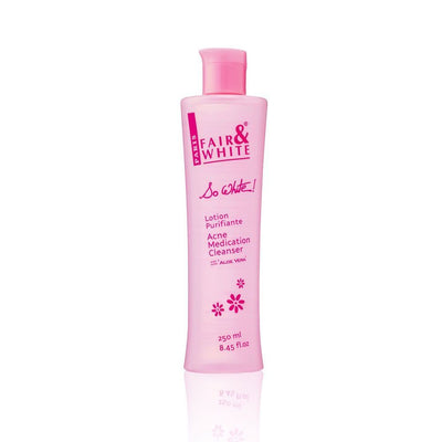 Fair & White So White Acne Medication Cleanser Lotion