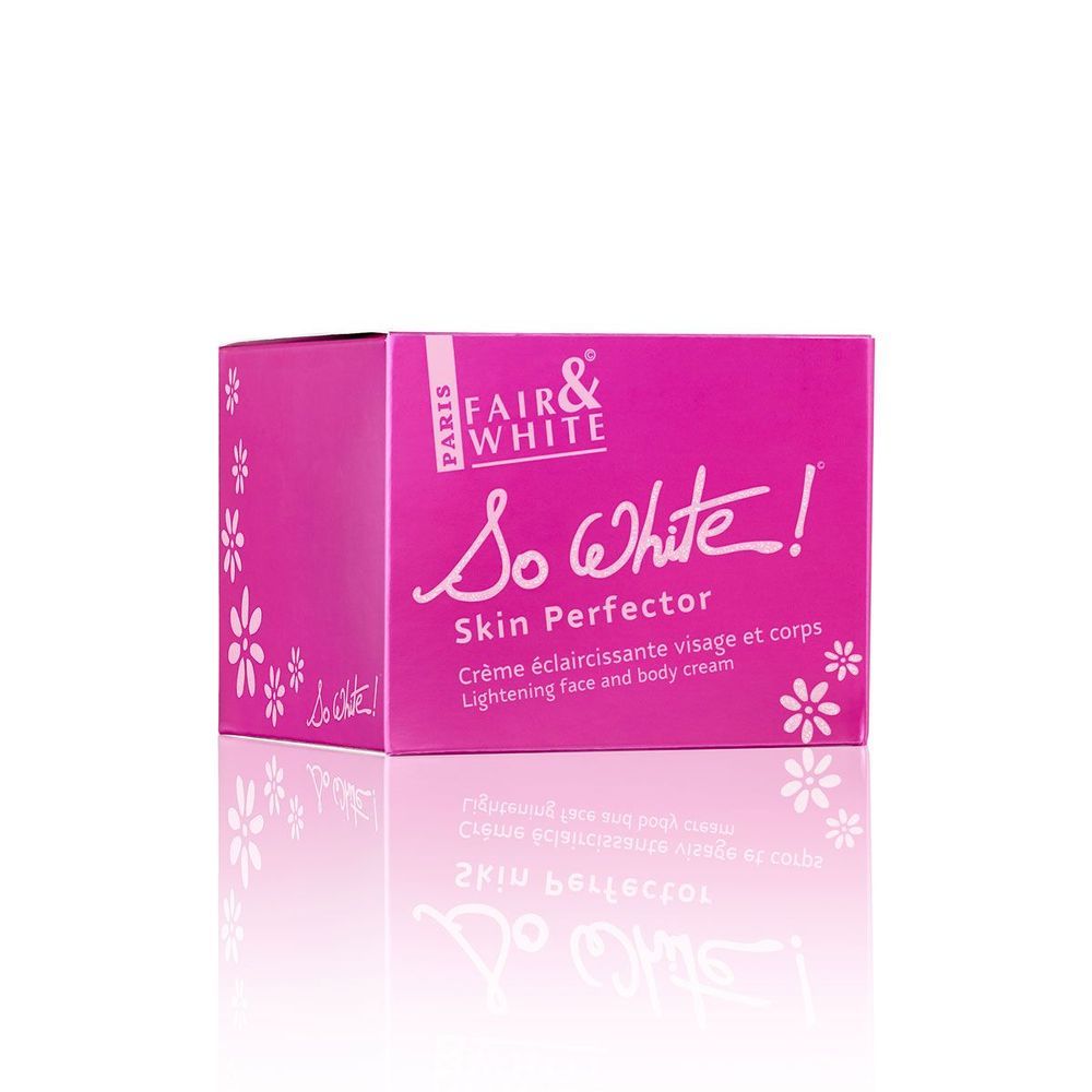 Fair & White So White Skin Perfector Lightening Face & Body Cream