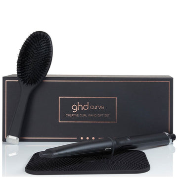 ghd Curve Creative Curl Wand Gift Set - Oval Brush & Heat Mat