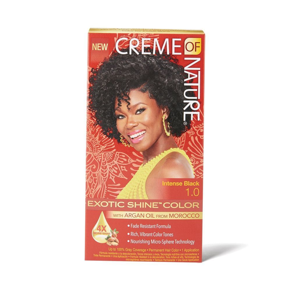 Creme Of Nature Exotic Shine Permanent Hair Colour With Argan Oil