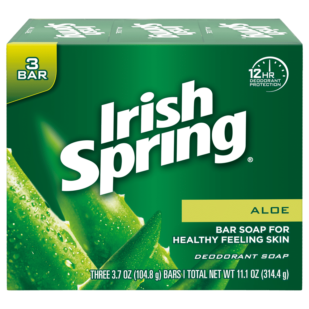 Irish Spring Aloe Bar Soap