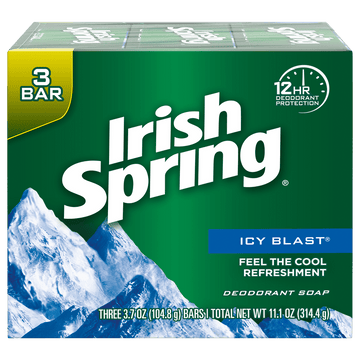 Irish Spring Icy Blast Bar Soap
